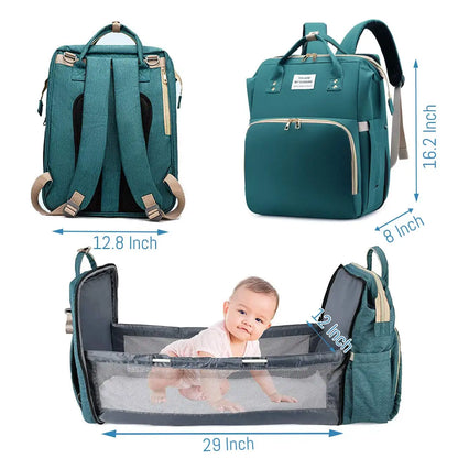 3 In 1 Diaper Bag Backpack